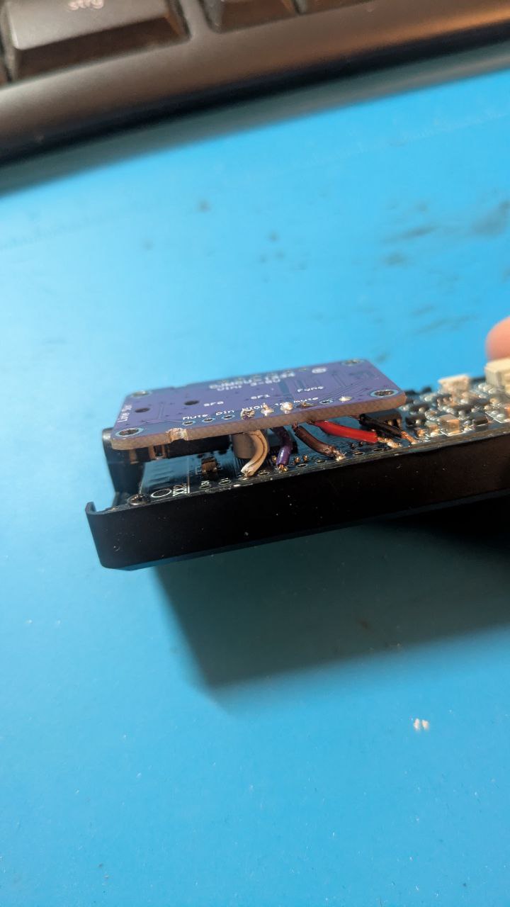 After soldering T-Display S3 & I2S DAC Audio Decoder Picture after soldering T-Display S3 & I2S DAC Audio Decoder